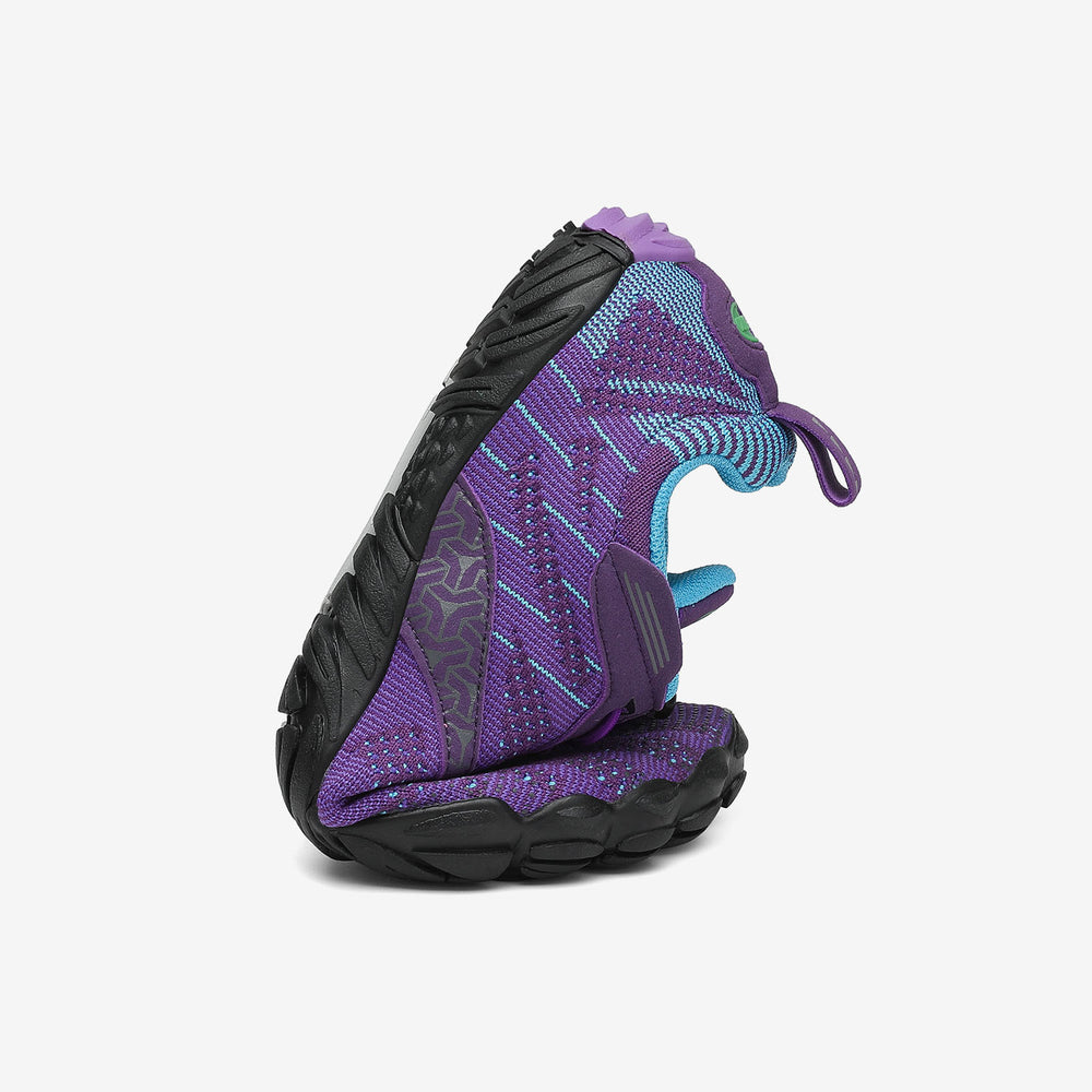 Barfußschuhe Crossfit Free I Lila Erwachsene 4mm Sohle Fitness falten- Saguaro