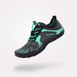 Barfußschuhe Kinder leicht Fast I Grun Kinder 4mm Sohle Zehenfreiheit - Saguaro