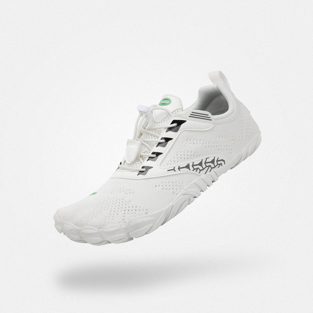 Barfußschuhe Crossfit Free I WeiB Erwachsene 4mm Sohle Fitness - Saguaro