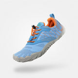 Barfußschuhe Kinder-Spiel Free I Himmelblau Kinder 4mm Sohle Waschbar falten- Saguaro