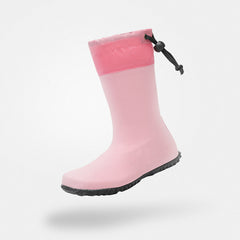 Barfuß-Gummistiefel Kinder-Spiel Brisk I Rosa Kinder 3mm Sohle Leichtgewicht - Saguaro