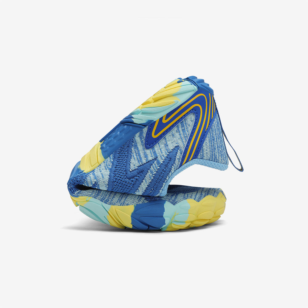 Barfußschuhe Outdoor atmungsaktiv Active II Himmelblau Erwachsene 4mm Sohle Barfußgefühl falten - Saguaro
