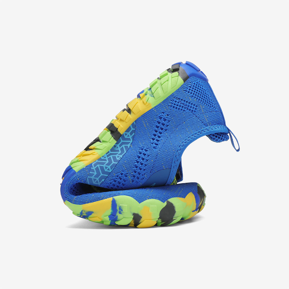 Barfußschuhe Stadtdesign Smart II Blau Erwachsene 4mm Sohle Urban Style falten- Saguaro