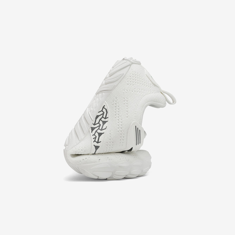 Barfußschuhe Crossfit Free I WeiB Erwachsene 4mm Sohle Fitness falten- Saguaro