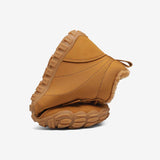 Barfuß Winterstiefel Will II Braune Erwachsene 4mm Sohle falten- Saguaro