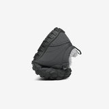 Barfuß Winterstiefel Warm Will II Dunkelgrau Kinder 4mm Sohle falten- Saguaro