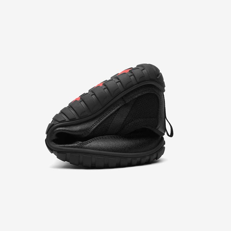 Breite Füße Freizeitschuhe City-Chic Forestep I Schwarz Erwachsene 4mm Sohle falten- Saguaro