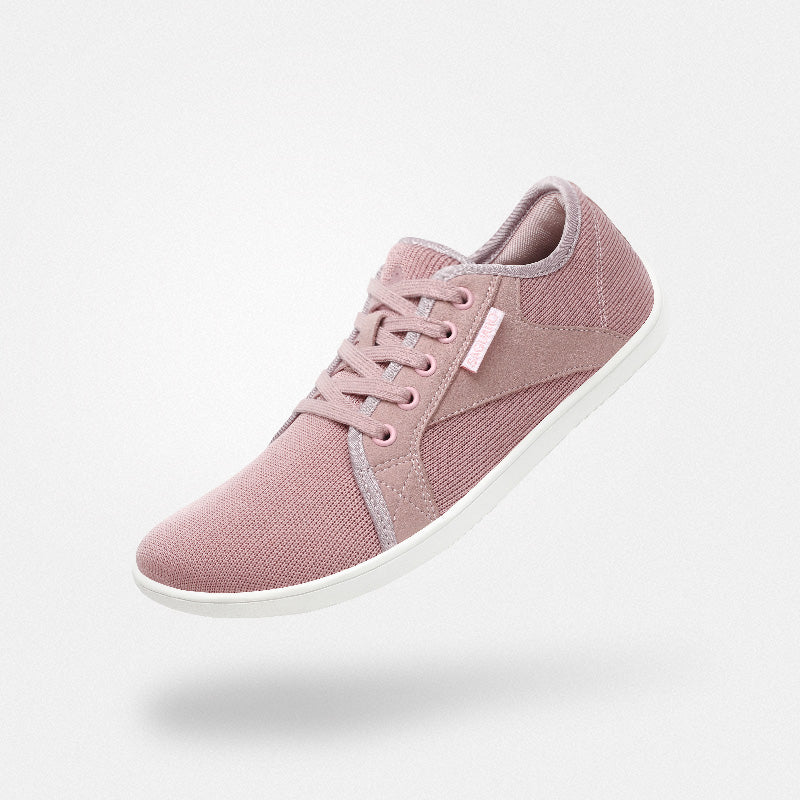 Barfuß Freizeitschuhe Luck I Rosa Erwachsene 4mm Sohle Comfort-Fit - Saguaro