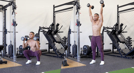 Das 4-Minuten-Ganzkörper-Workout mit Kurzhanteln