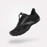 Barfußschuhe Flexkerben Smart I Schwarz Kinder 4mm Sohle Klettverschluss - Saguaro