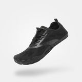 Barfußschuhe Minimalist Smart I Schwarze Erwachsene 4mm Sohle Ultradünn - Saguaro