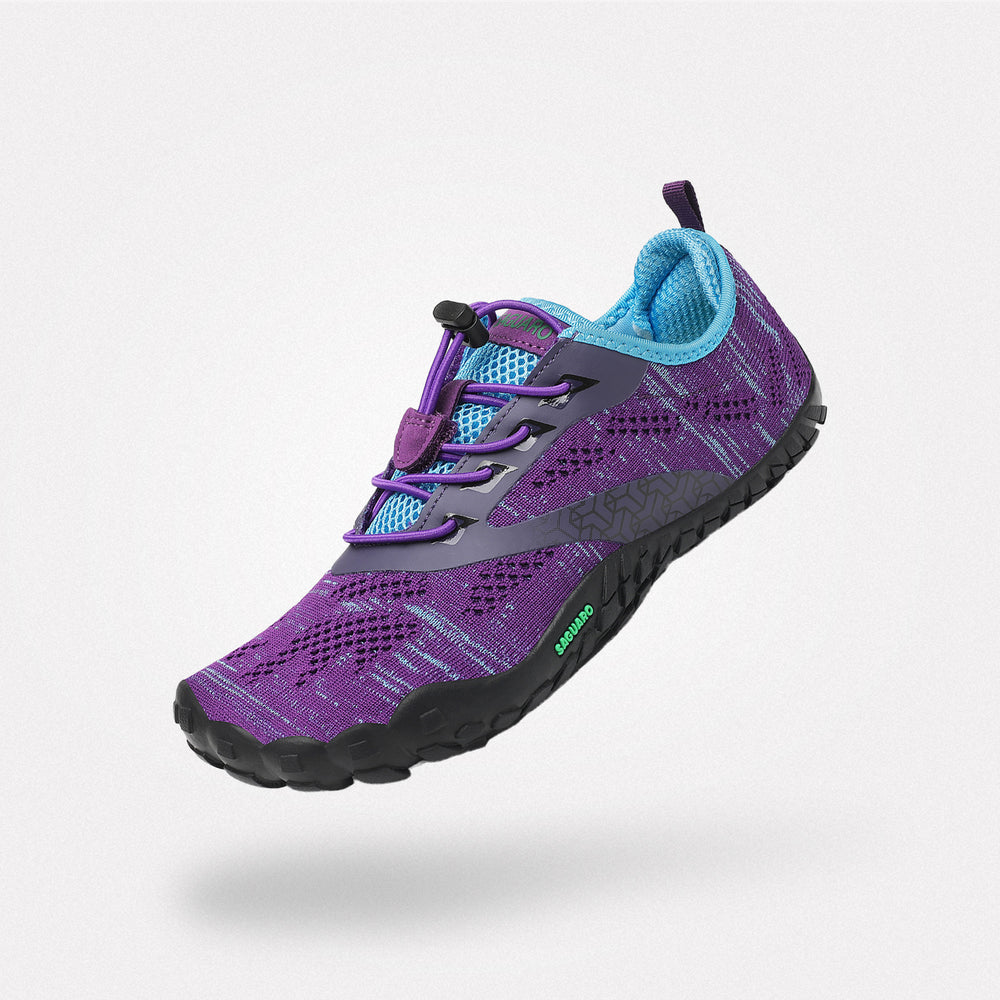 Barfußschuhe Minimalist Smart I Violett Erwachsene 4mm Sohle Ultradünn - Saguaro