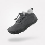 Barfuß Winterstiefel Warm Will II Dunkelgrau Kinder 4mm Sohle - Saguaro
