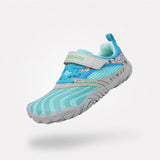 Barfußschuhe Umweltfreundlich Vitality I Himmelblau(Klettverschluss) Kinder 4mm Sohle Nachhaltig - Saguaro