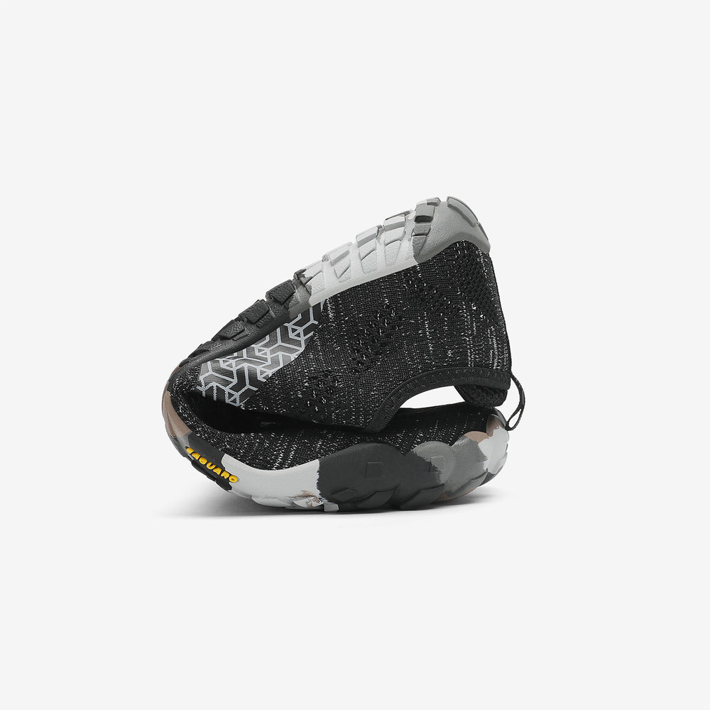 Barfußschuhe Stadtdesign Smart II Schwarz Erwachsene 4mm Sohle Urban Style falten- Saguaro