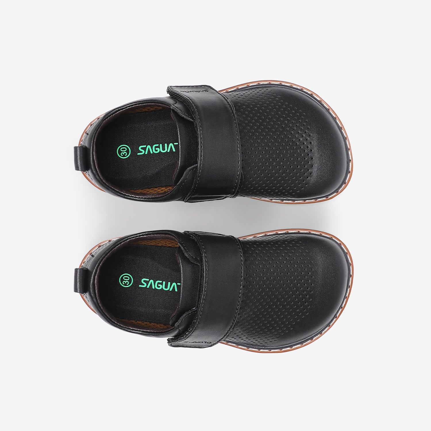 Form I Air - Kinder Perforierte Leder Barfußschuhe